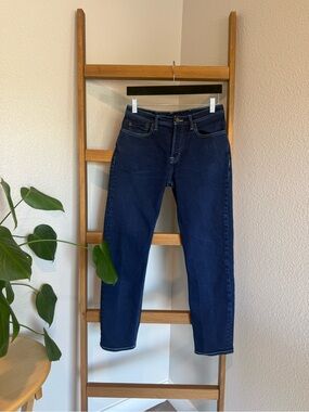 Acne Men’s Dark Blue Straight Jeans - Made in Italy